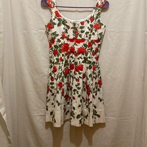 New Direction dress ROSE PATTERN